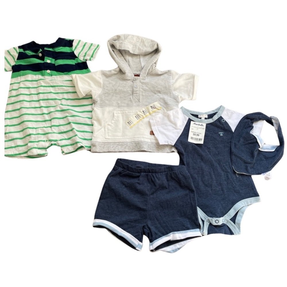 Bundle of 5- mixed brand boys clothes 12m